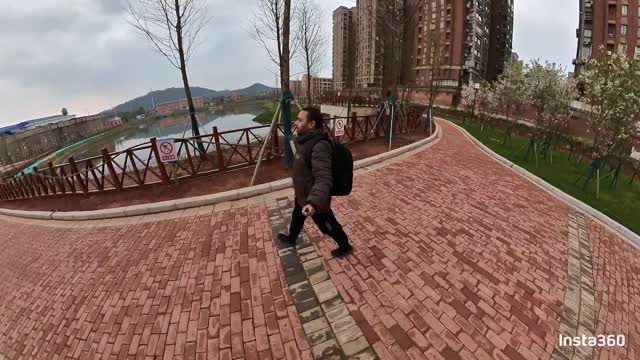 Stop motion walk Shot with insta360 0ne X2