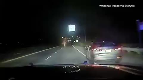 Teen jumps from stolen car
