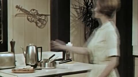 A DAY IN THE LIFE OF A KITCHEN (1960s)