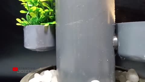 PVC PIPE becomes MINI WATERFALL