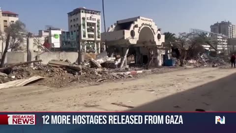 12 more hostages released by Hamas