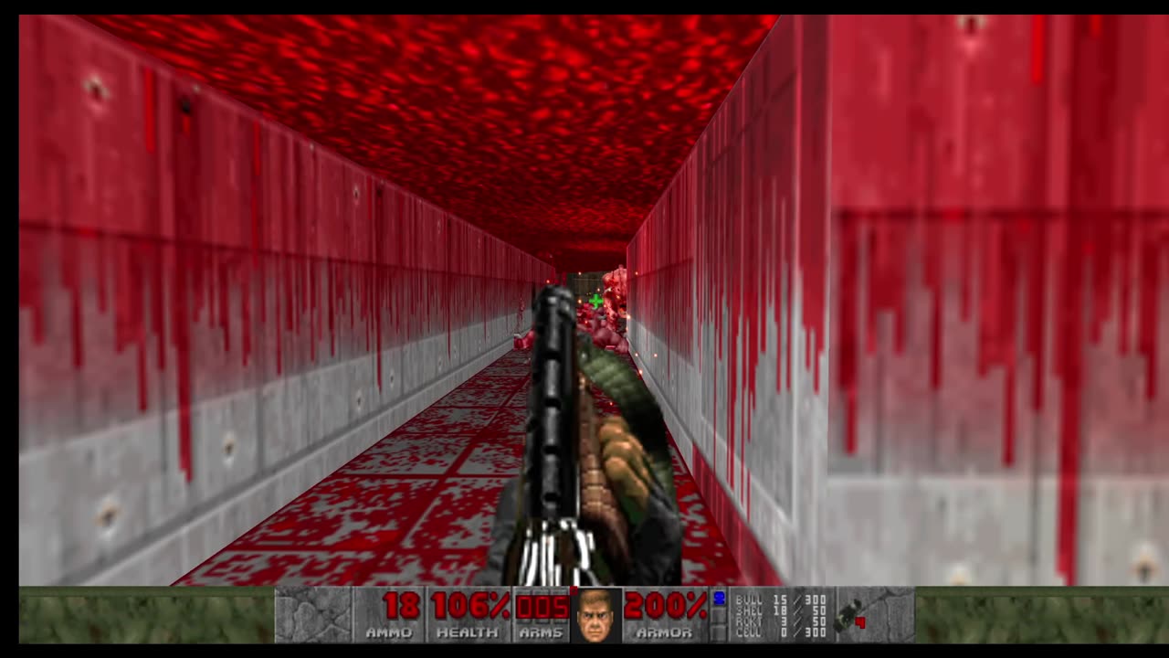 Brutal Doom - The Shores of Hell - Hard Realism - Pistol Start - Halls of the Damned (E2M6)