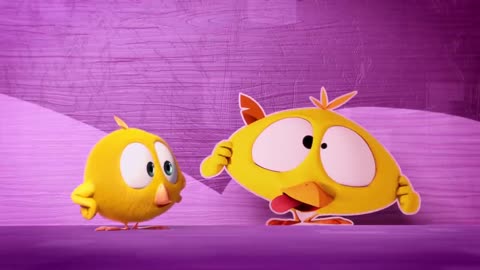 Funny cartoon in English for kids chicky pig 2022