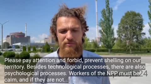 Any shelling around the Nuclear Power Plant can lead to tragedy