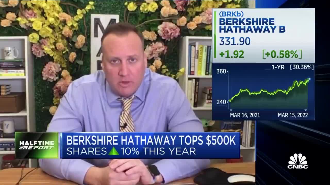 Josh Brown_ I'm staying long Berkshire Hathaway, it's a tank