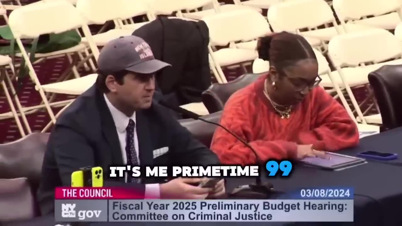 40319 NYC Councilwoman FLIPS OUT when Donald Trump Calls Into Meeting.mp4