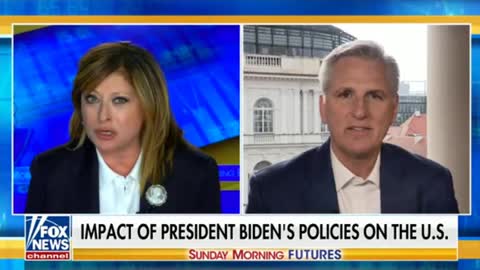 House Minority Leader Kevin McCarthy's Interview On Fox News' SMF w/Maria Bartiromo