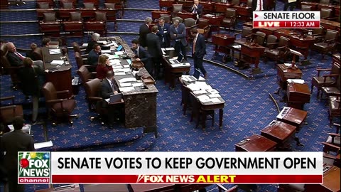 BREAKING: Senate passes spending bill, sending it to Biden's desk after brief shutdown