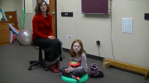 Using a Sit & Spin In Vision Therapy