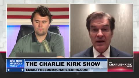 Dr Oz tells Charlie Kirk his position on medical transitions for kids