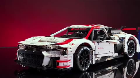 Unleash the Thrill: Building the 1:8 White Audi R8