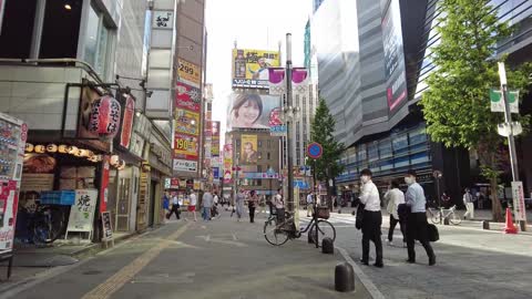 Tokyo's 18+ District At Daylight With Clearer View