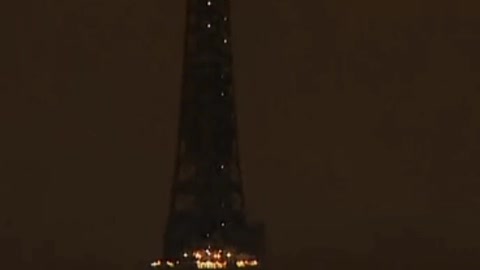 Eiffel Tower Turning Off Lights Early To Save Electricity