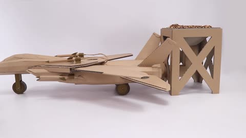Share how to assemble combat aircraft