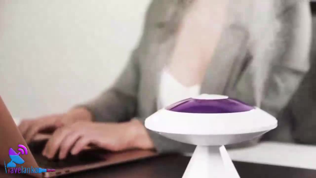 A new generation of flying saucer design humidifier | World Top New Technologies