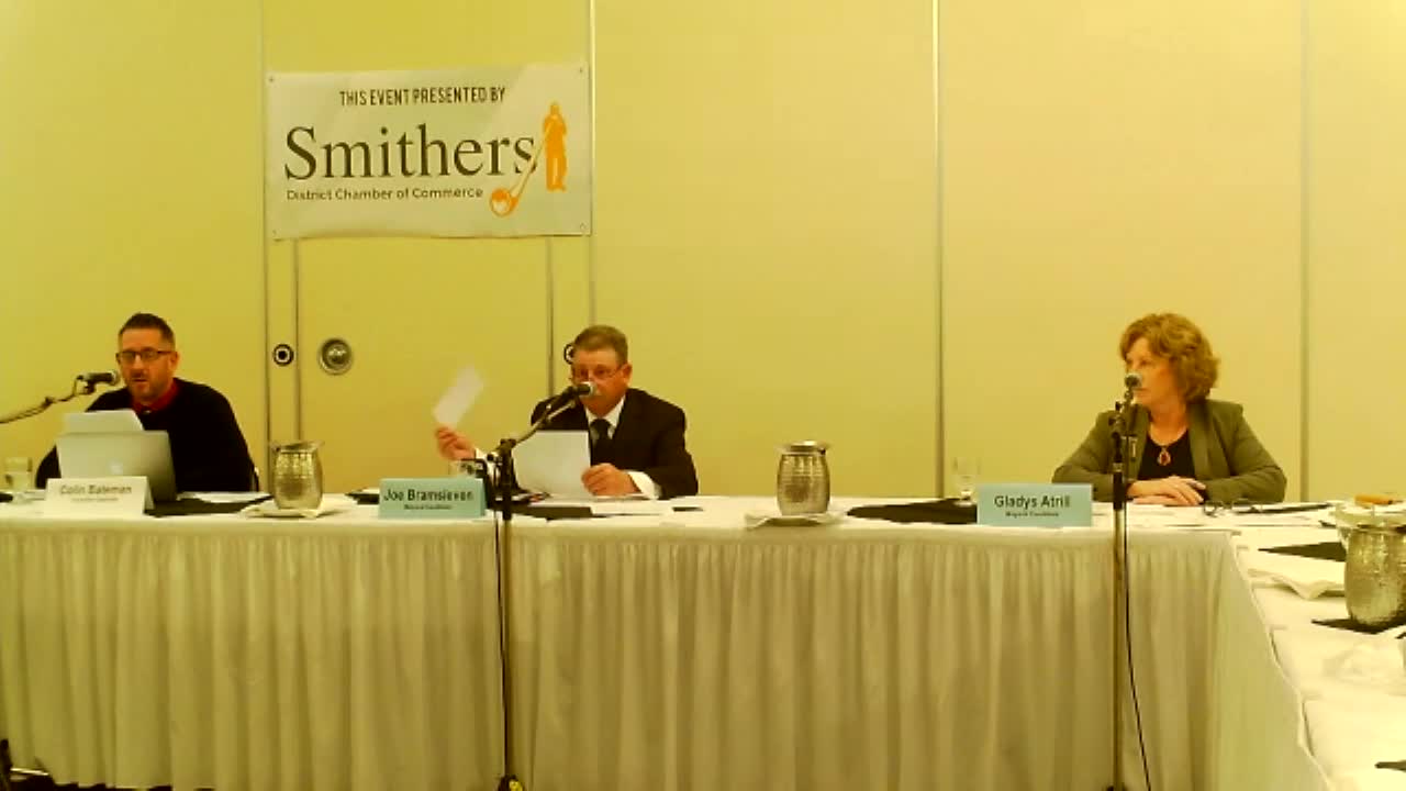 Smithers 2020 All Candidates Forum/Debate - Full Video