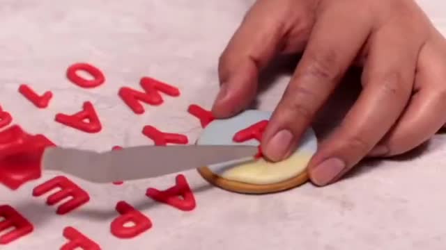 Mixed Color Fondant Cookies 3