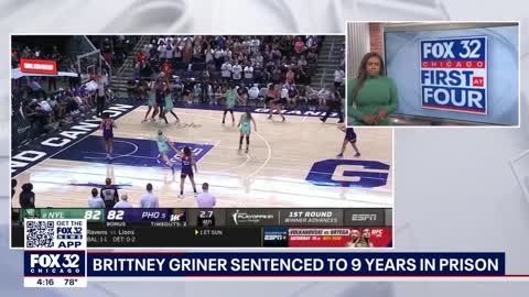 Brittney Griner sentenced to 9 years in Russian prison