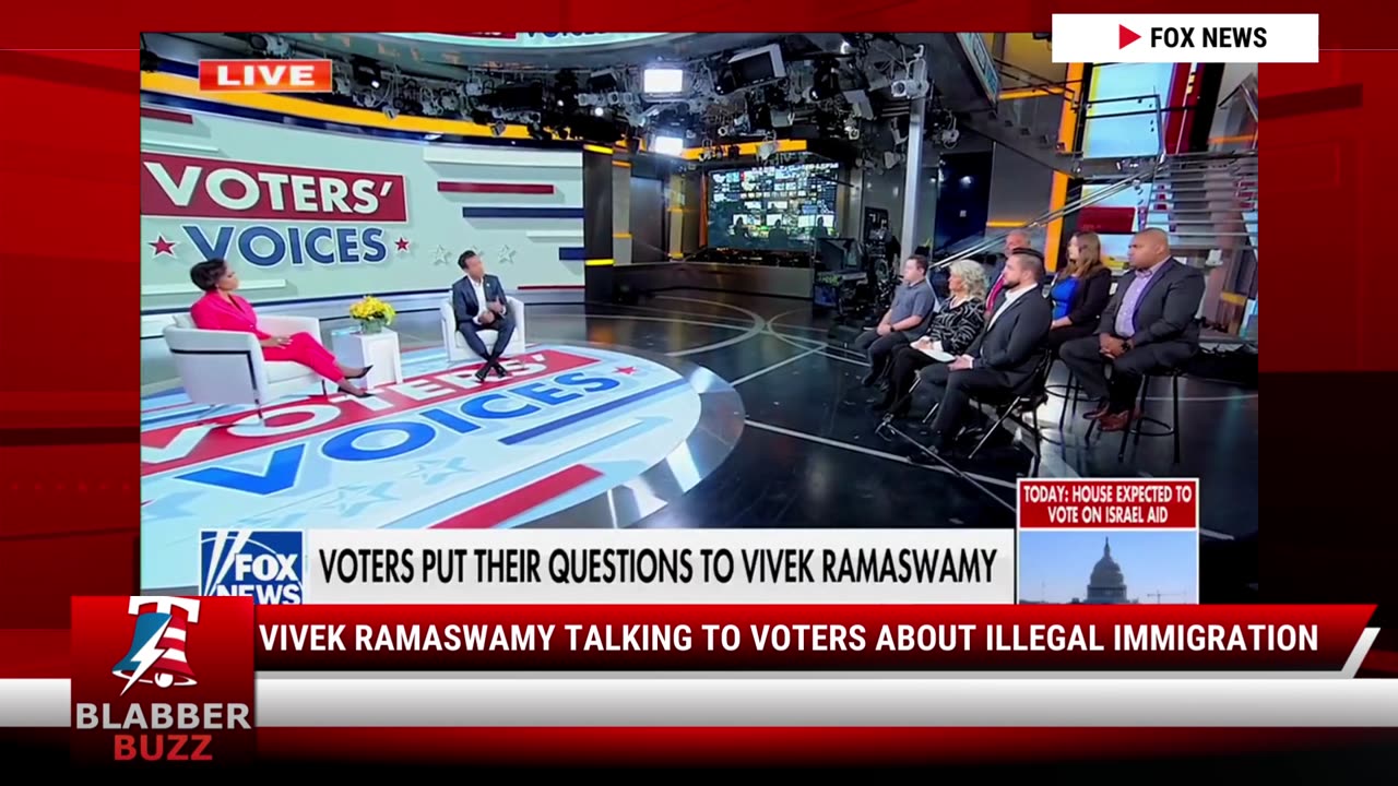 Vivek Ramaswamy Talking To Voters About Illegal Immigration