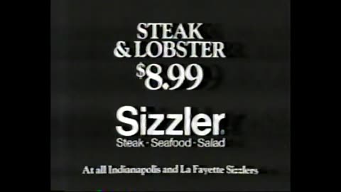 December 1984 - Steak & Lobster for $8.99 at Sizzler