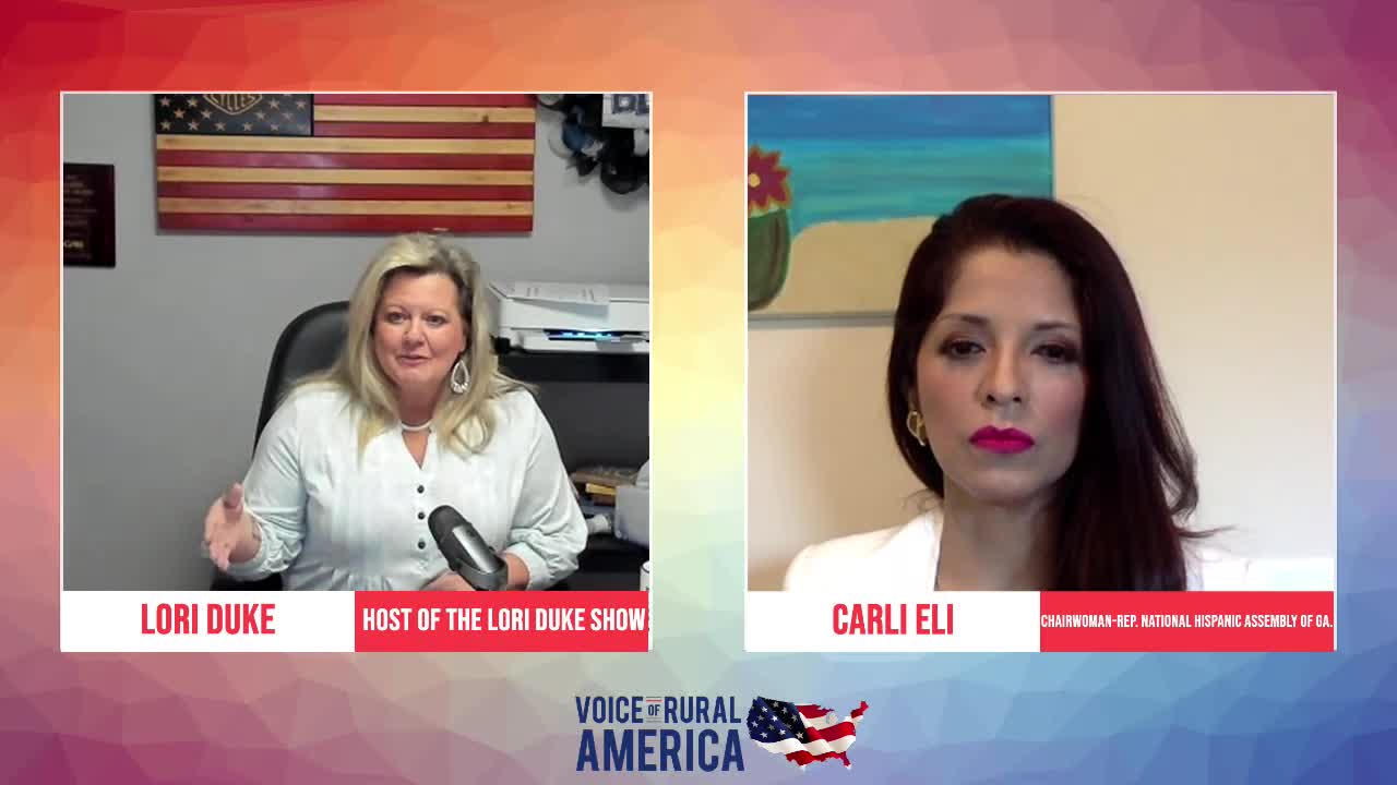 Carli Eli-Chairwoman-Rep. National Hispanic Assembly of Ga. joins The Lori Duke Show!