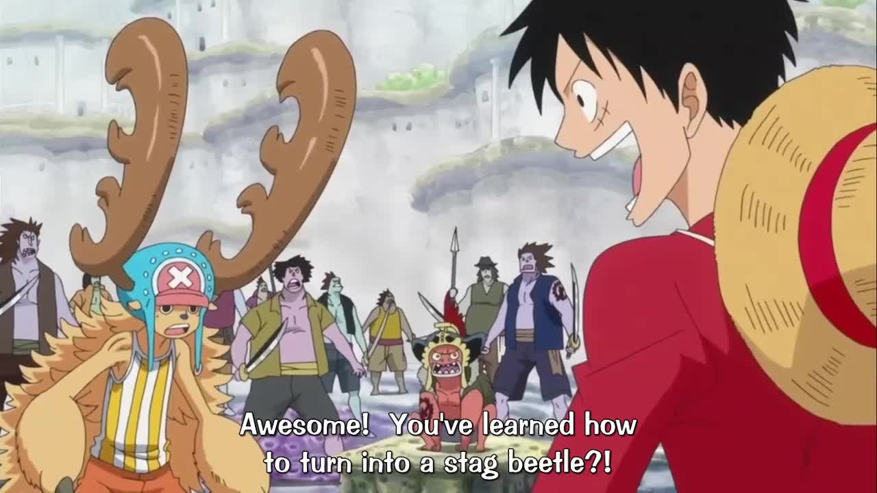 One Piece – Chopper uses Horn point for first time