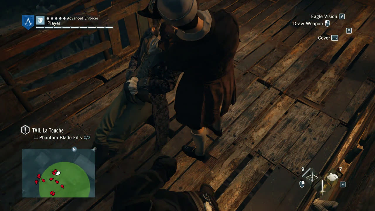 Pro barber in Assassin's Creed Unity