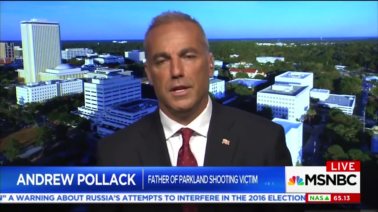 Parkland Dad To MSNBC — ‘Part Of Problem Is Media’ Pushing Gun Control Narrative