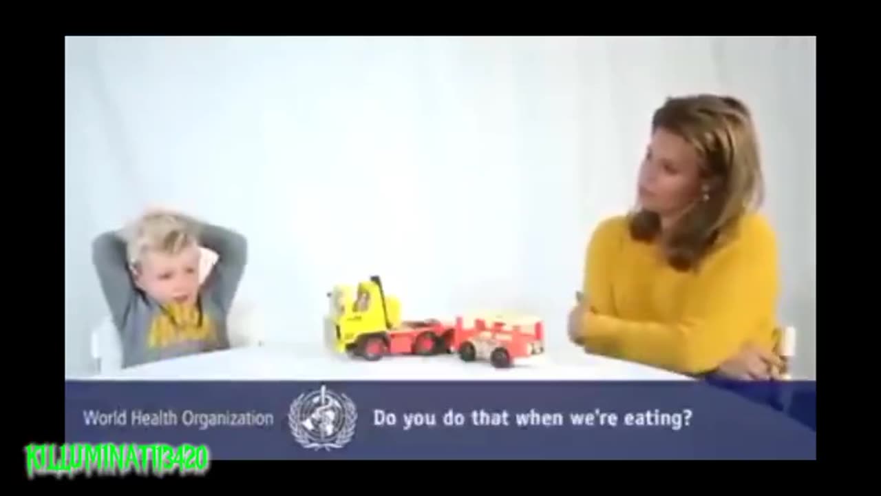 WORLD HEALTH ORGANIZATION (WHO) IS TEACHING LITTLE CHILDREN TO MASTURBATE