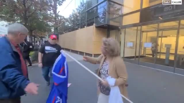 Tough Antifa Abuse Elderly Americans! So Strong, So Brave!