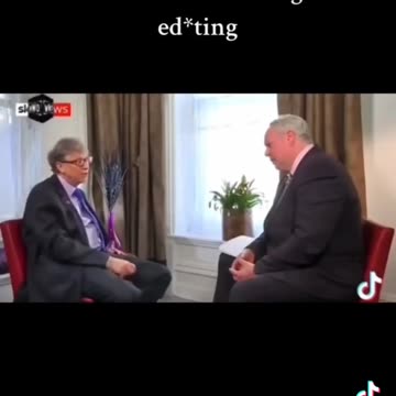 Bill Gates Talks about CRISPR Tech Used for mNRA Gene Editing