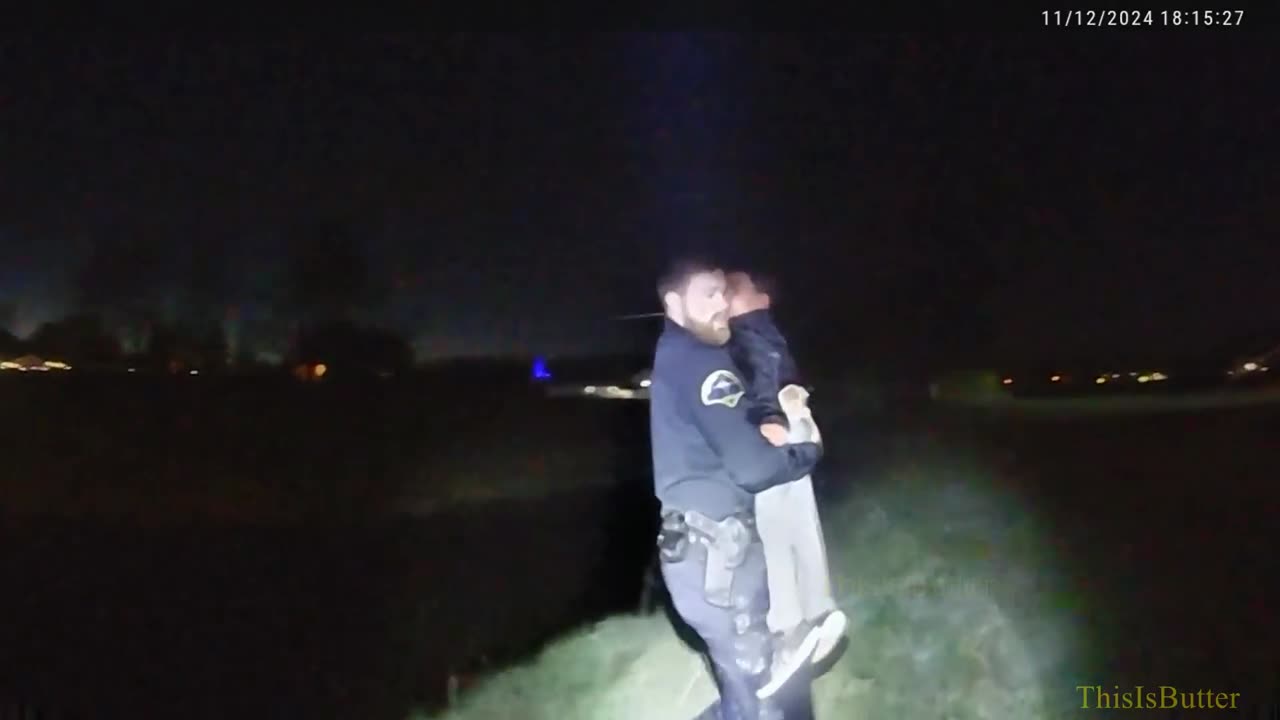 London Ohio officers rescue a missing 5-year-old with autism who was floating in a creek