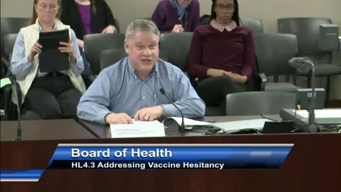 Addressing the Vaccine Hesitancy