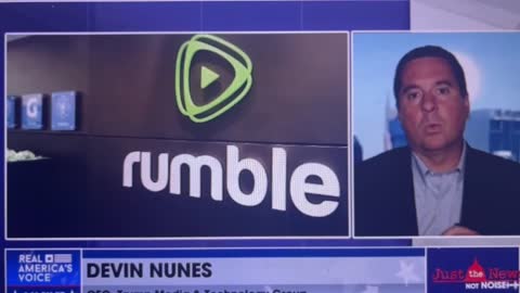 Devin Nunes - Truth Social migration to Rumble cloud