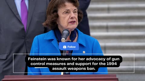 😭US Senator Dianne Feinstein dies aged 90 😭#usatoday #viral #respect