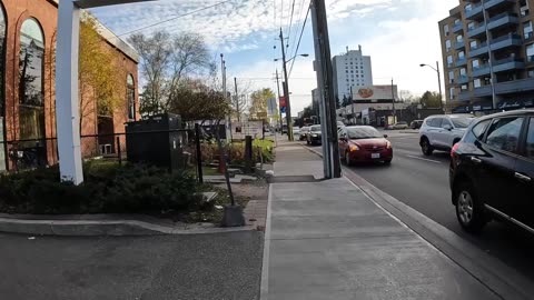 TORONTO CANADA WALKING VIDEO ON A NORTH YORK STREET (DEC 2024)