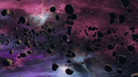 stones in space