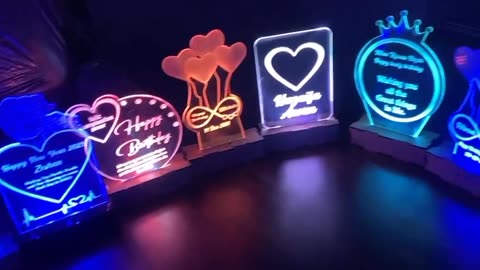 Customize gift lamp