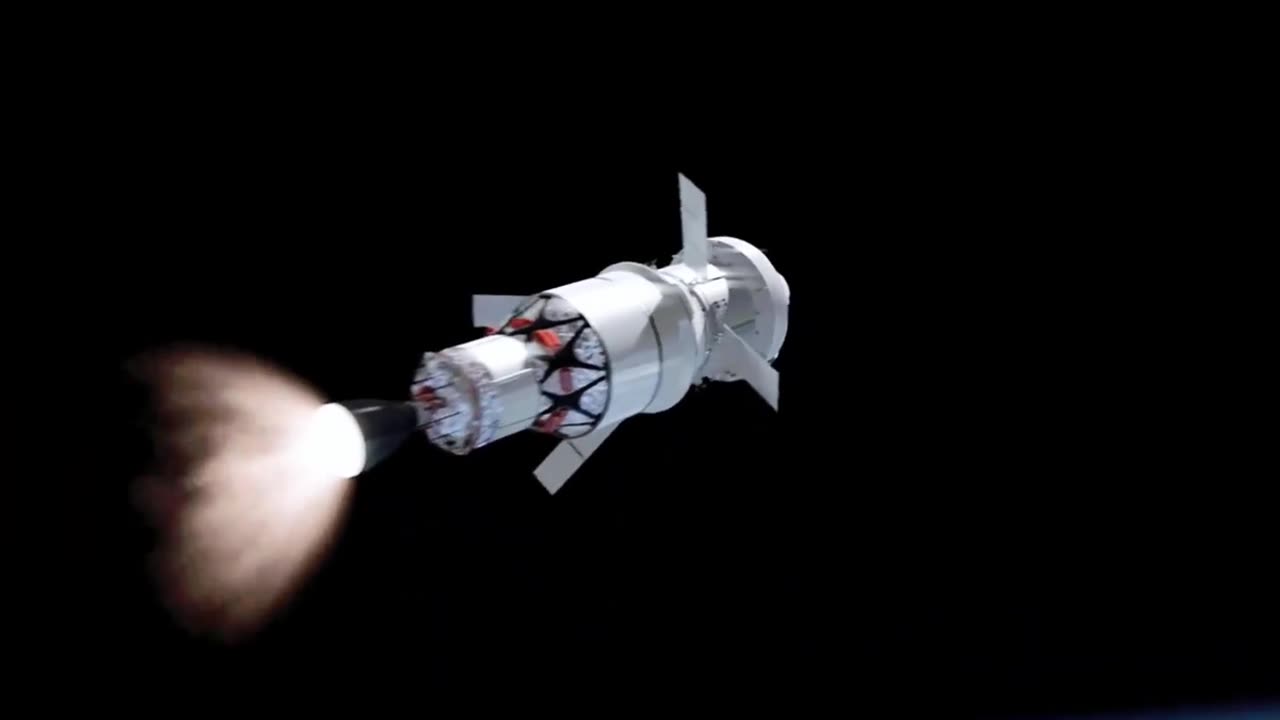 Nasa space station x rocket launcher short video