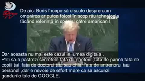 Boris Johnson vorbește la ONU despre găinile fără picioare, despre vindecarea mahmurelii