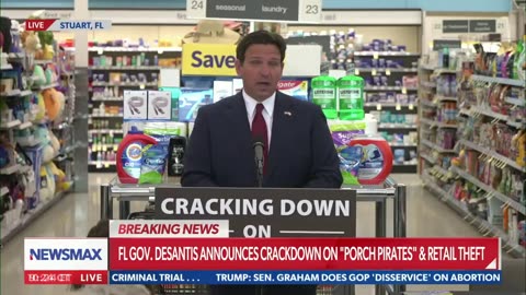 Governor Desantis Crackdown On Shoplifting and Porch Pirates