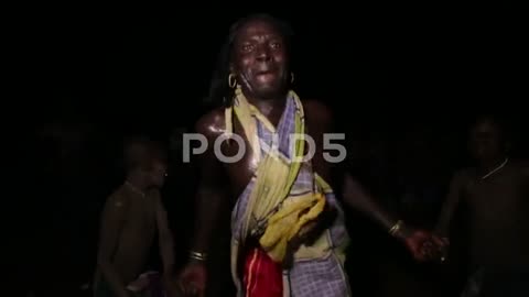 african man dancing