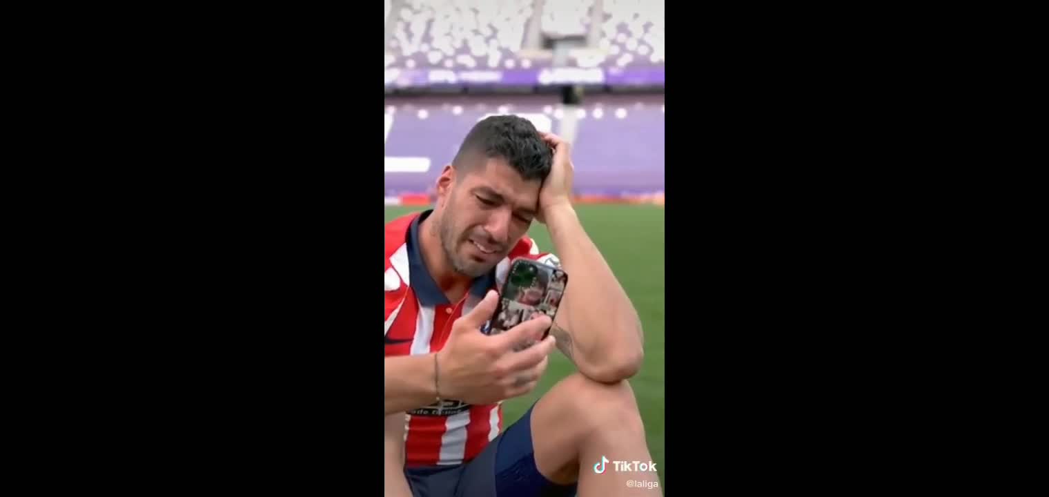 suarez cried on Atletico's championship day