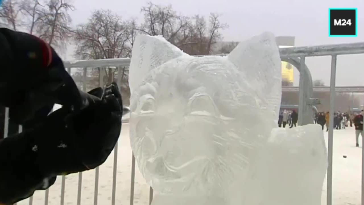 Ice sculpture