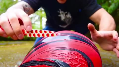 Ballon frozen
