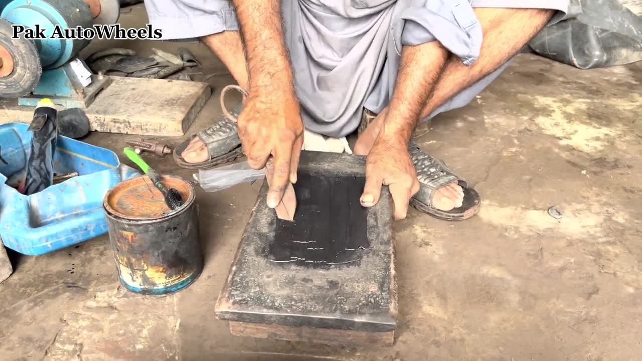 Amazing Technique Of Truck Tire Inner Tube Restoration