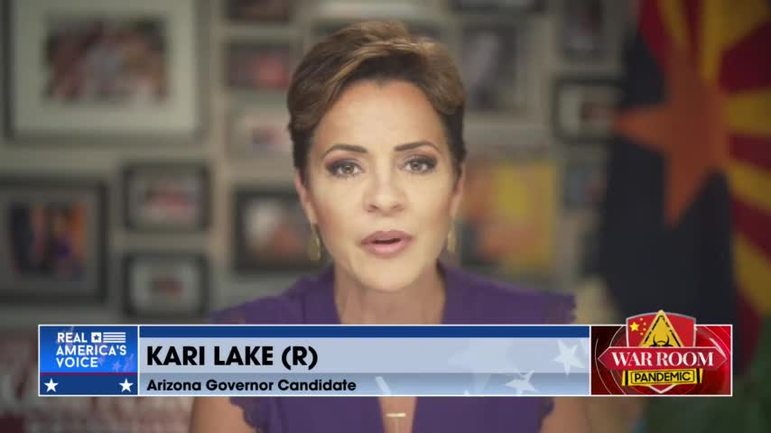 Kari Lake: Katie Hobbs Policies are Meant to Destroy Arizona Aug 31