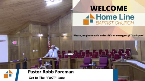 Pastor Robb Foreman // Get In The "FAST" Lane