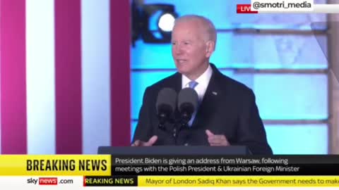 Biden: Zelensky is of Jewish heritage therefore there's no Nazis in Ukraine