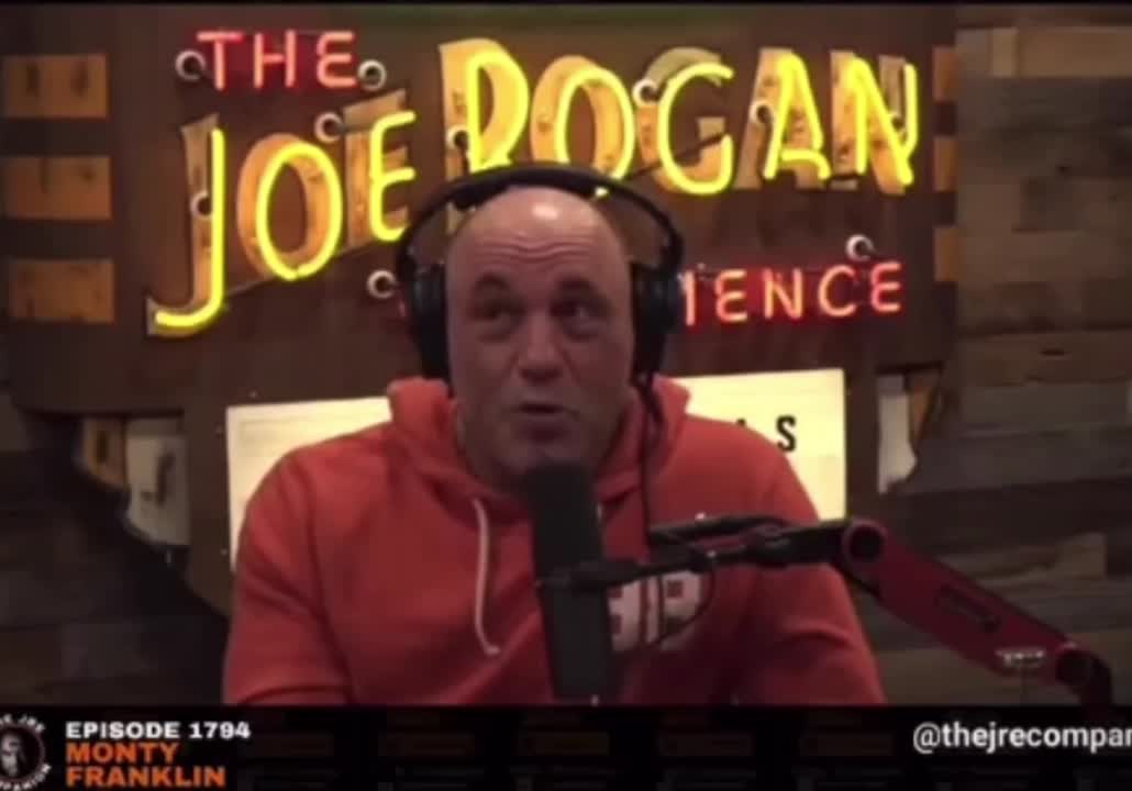 Joe Rogan and Monty Franklin
